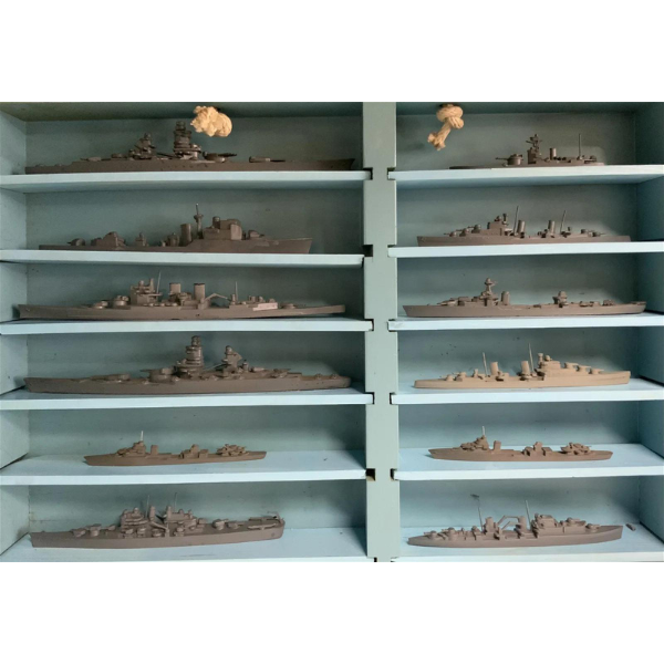 Set of 24 British & French Framburg Recognition Ships