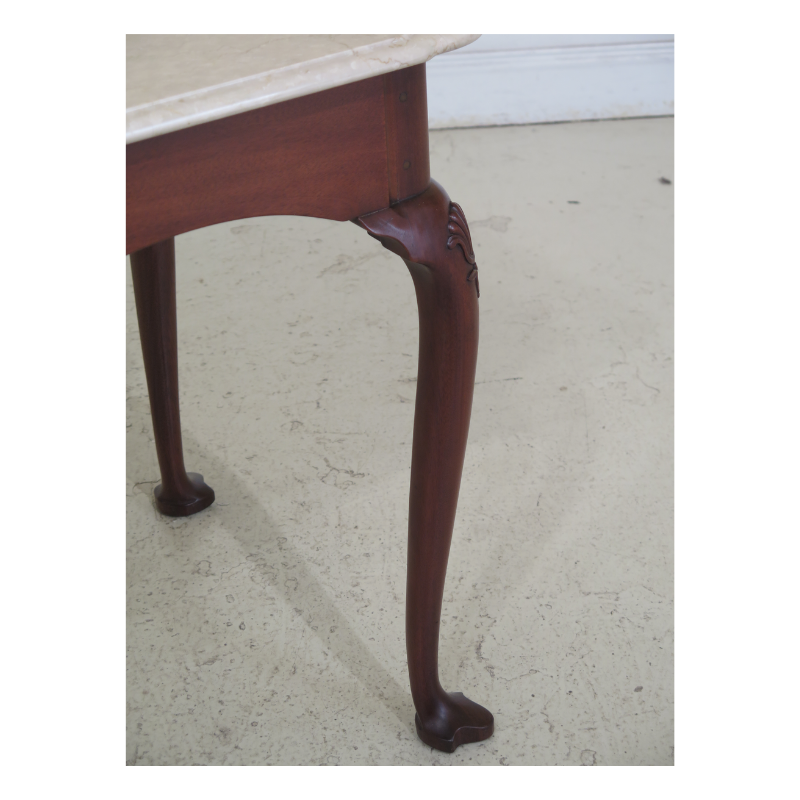 Kittinger Marble Top Colonial Williamsburg Mixing Console CW-155 Table