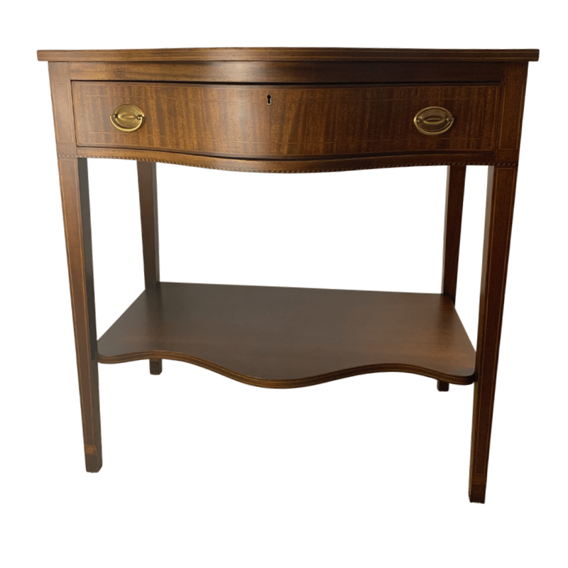 Kittinger Biggs Bow Front Mahogany Server