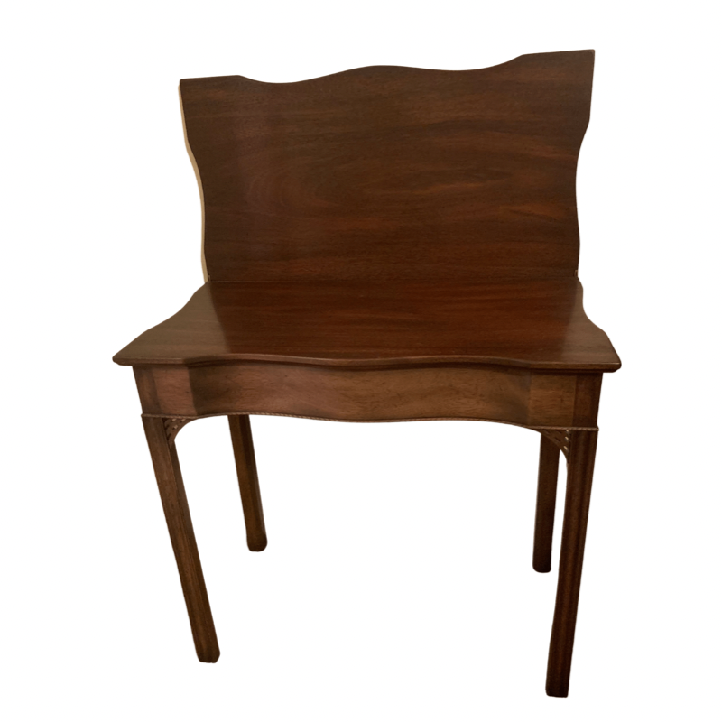 KITTINGER Colonial Williamsburg Mahogany Flip Top Table CW3 Card Table
