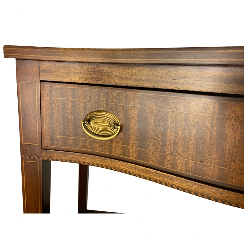 Kittinger Biggs Bow Front Mahogany Server