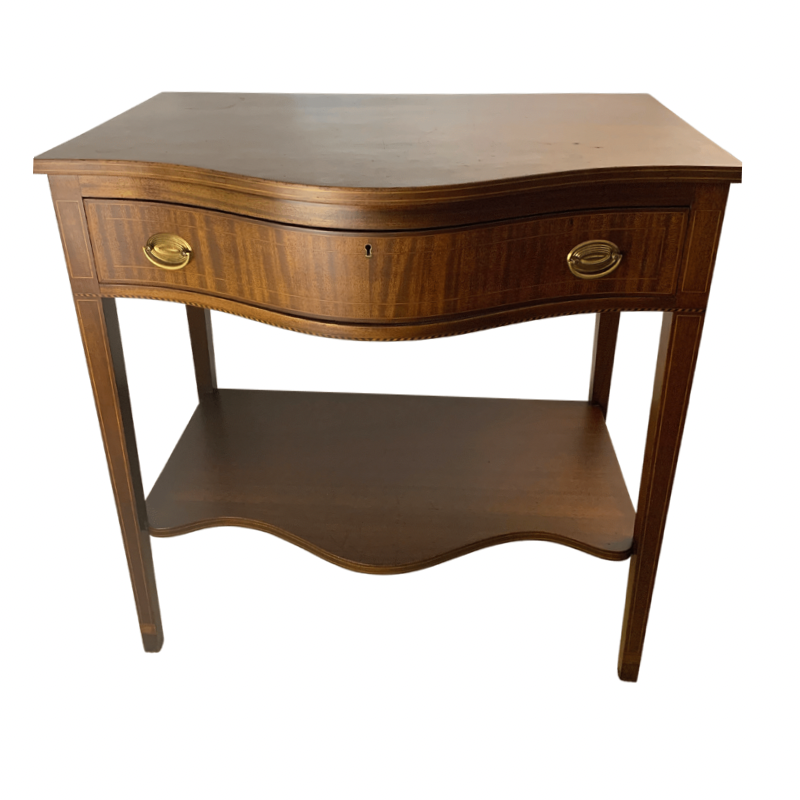 Kittinger Biggs Bow Front Mahogany Server