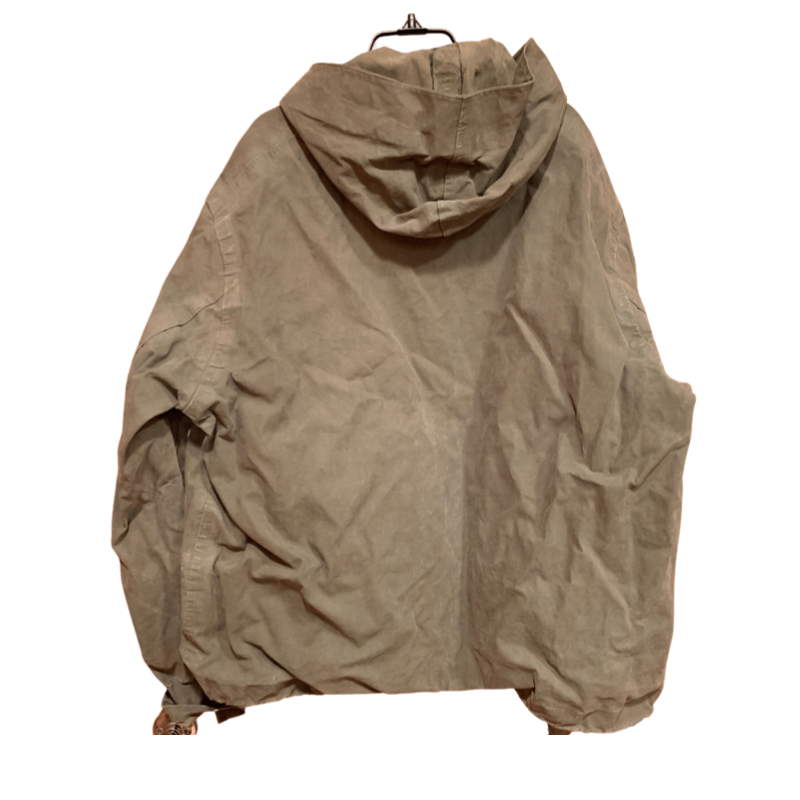 US Navy USN WWII Lace Up Waxed Canvas Deck Jacket with Hood