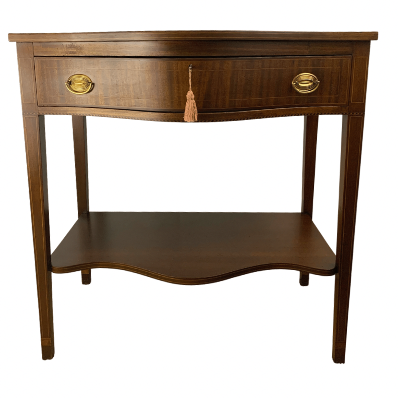 Kittinger Biggs Bow Front Mahogany Server