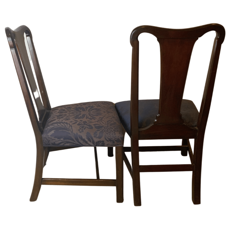 Kittinger Colonial Williamsburg Adaptation Pair of Mahogany Chairs