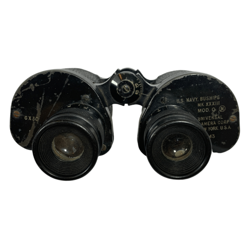 US Navy Buships MKXXXIII Universal Camera Corps 6x30 1943 Binoculars
